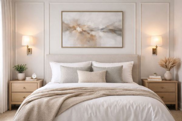 床頭牆怎麼設計最好看？材質挑選與裝潢重點一次整理